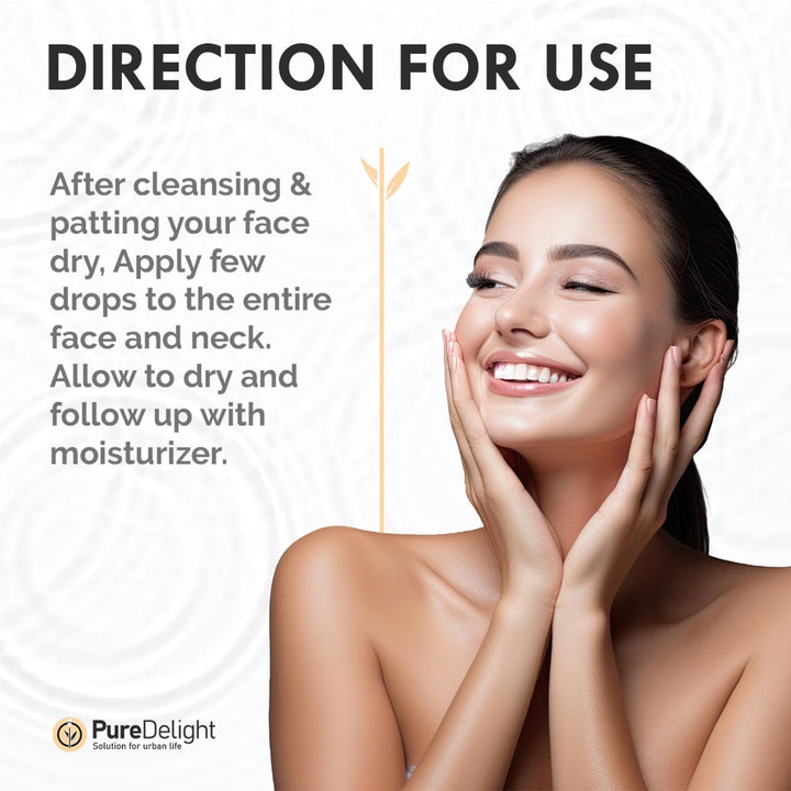 Pure Delight Niacinamide 10% Serum + Anti-Acne Foaming Facewash Clear & Glowing Skin Combo