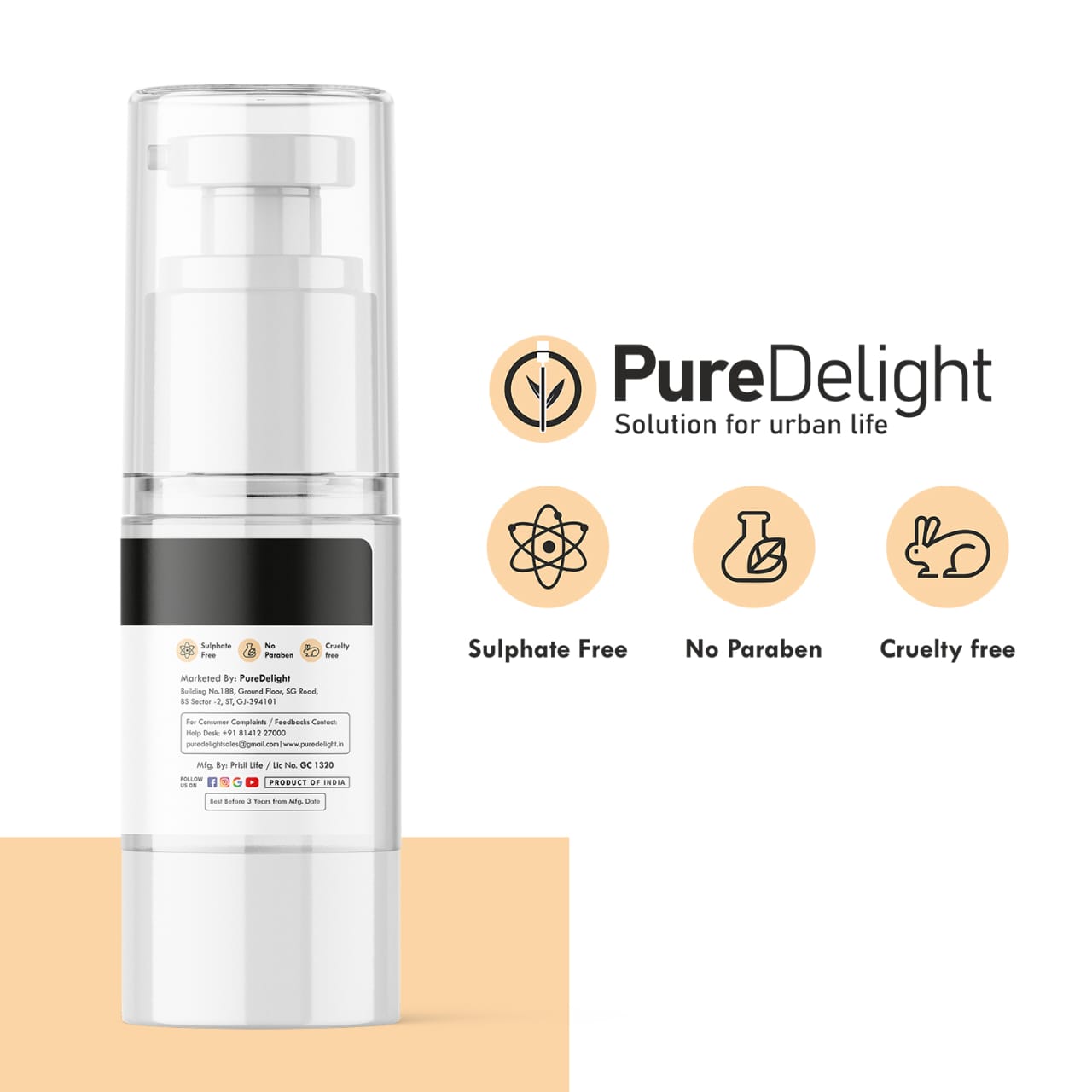 Pure Delight Vitamin C 20% + Niacinamide 10% Serum Combo Brightening & Acne Mark Solution