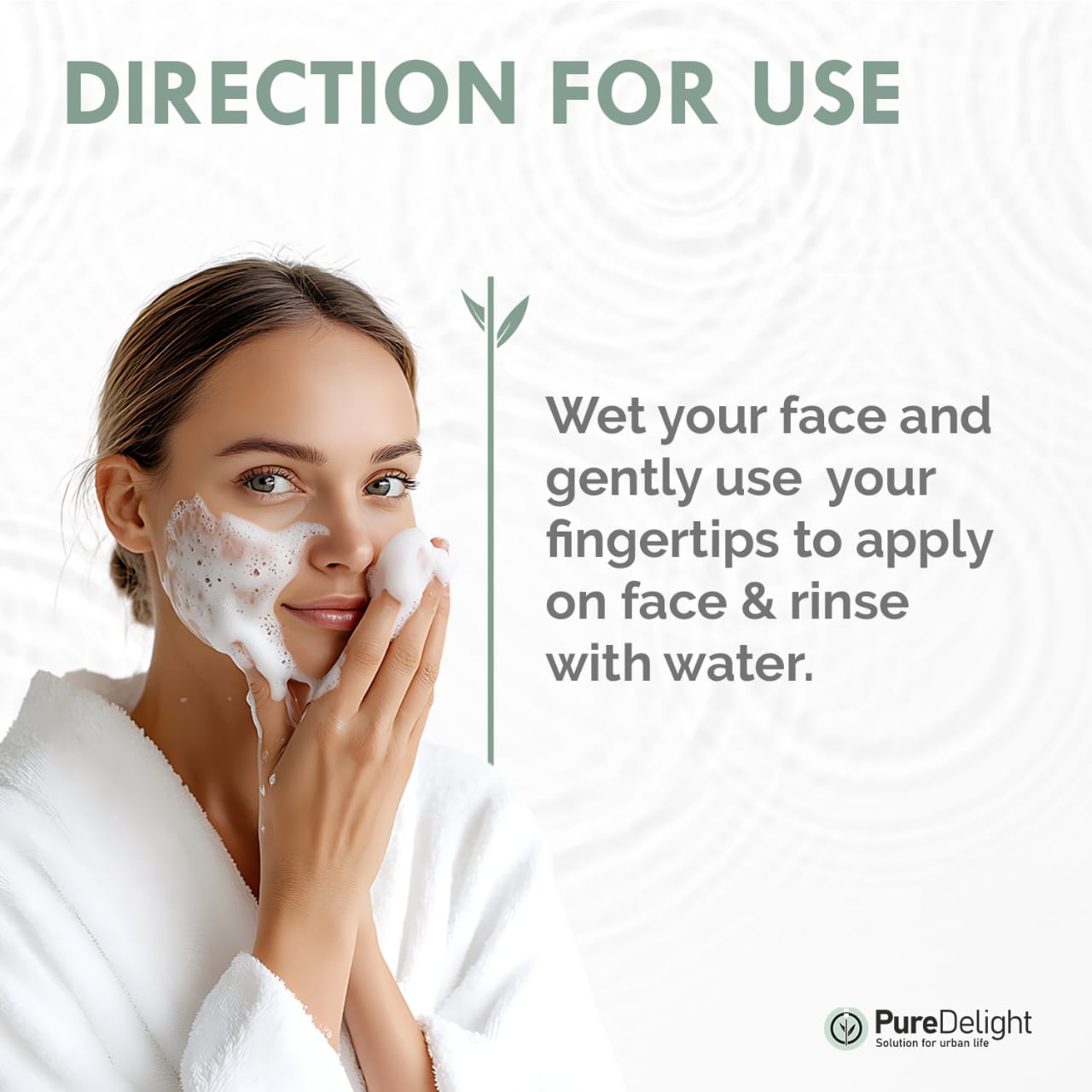 Pure Delight Anti-Acne Foaming Facewash with Vitamin B3 & Tea Tree  (100ml)