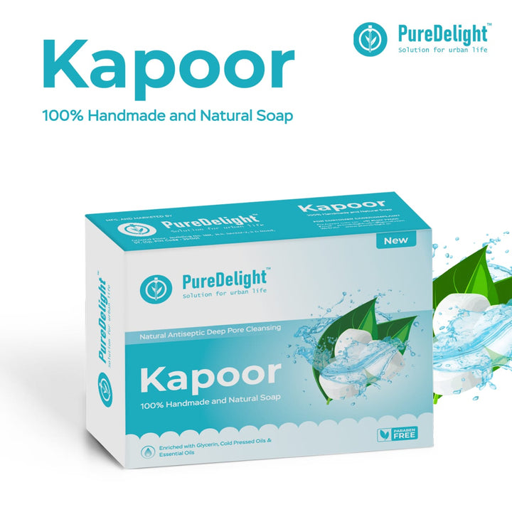Pure Delight Kapoor Soap for Cool & Refreshing Skin (100g)